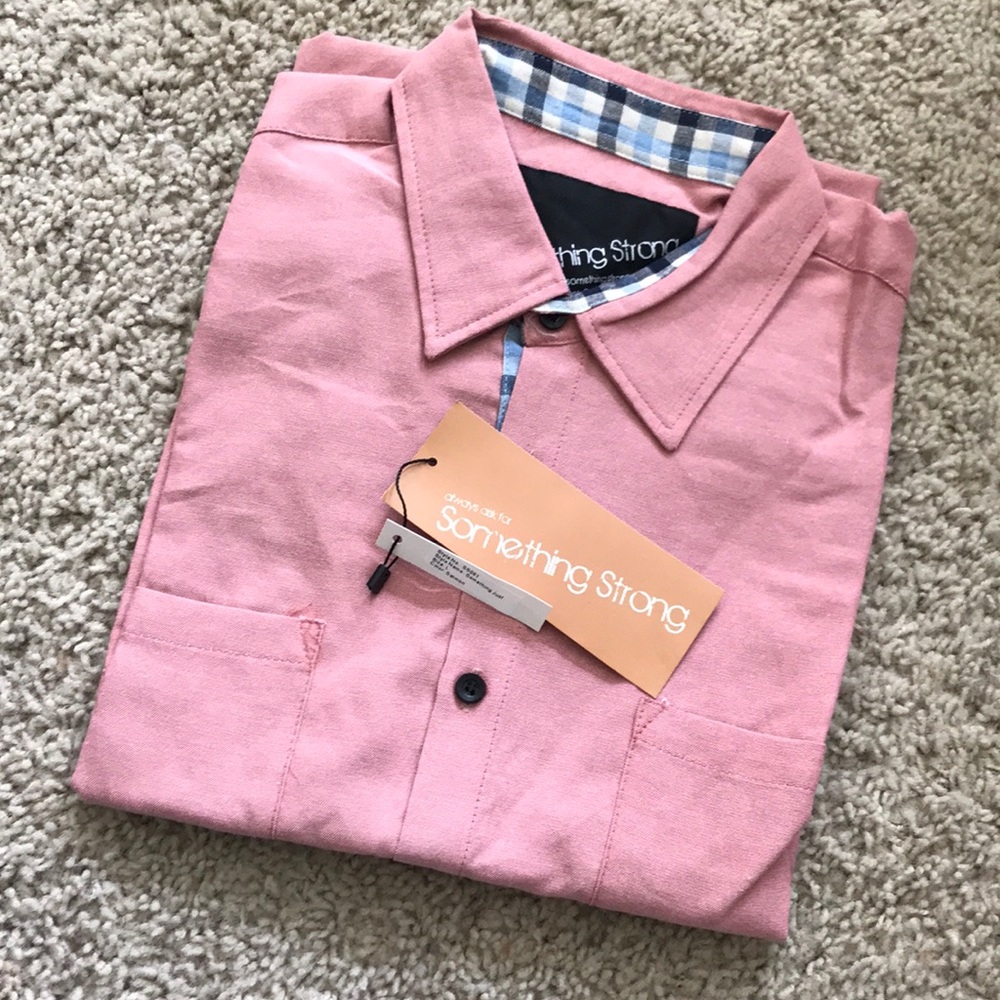 Something Strong Button Up Shirt